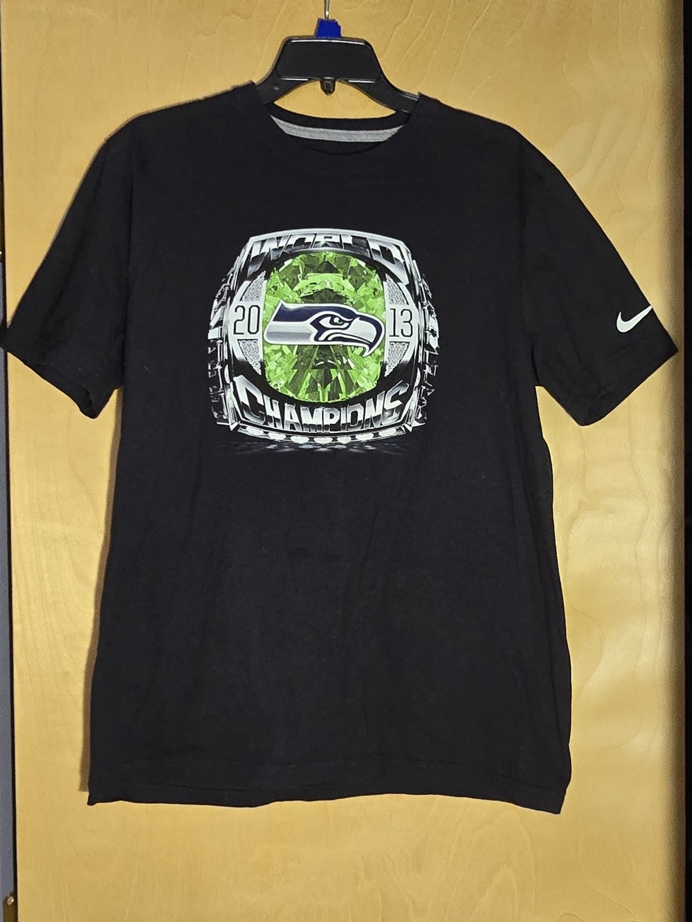 Nike Black Seattle Seahawks 2013 Champions Graphic Tee